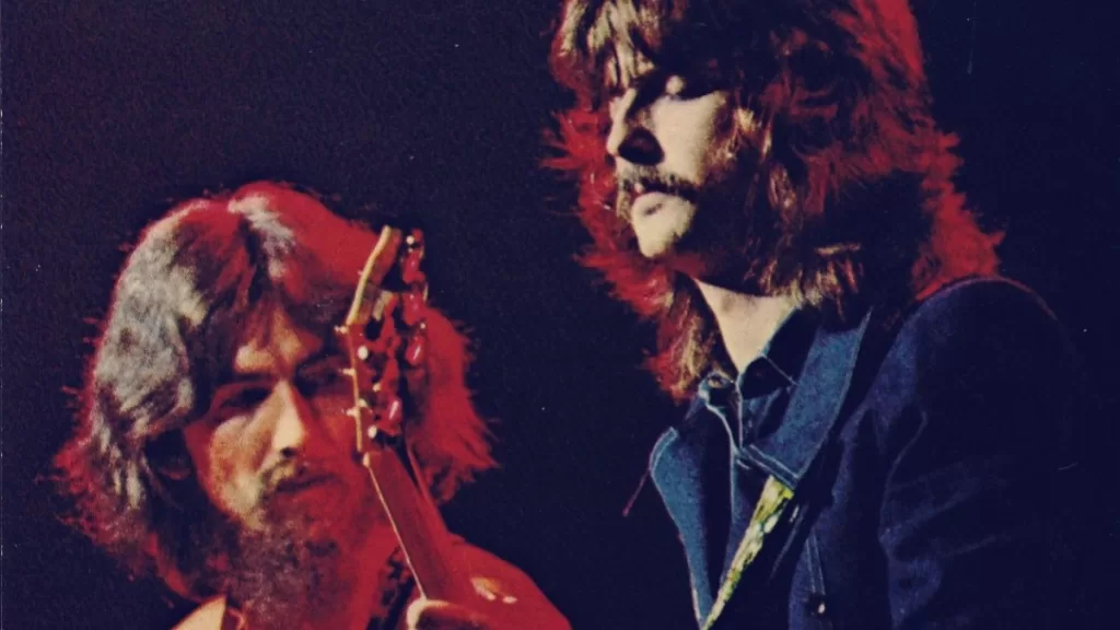 Eric Clapton George Harrison 1971 Web