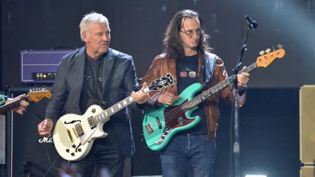 Alex Lifeson Geddy Lee Rush