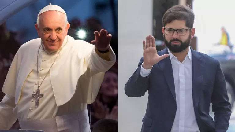 BORIC Y EL PAPA