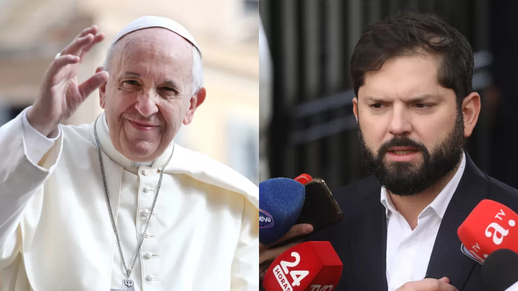 PAPA FRANCISCO Y BORIC