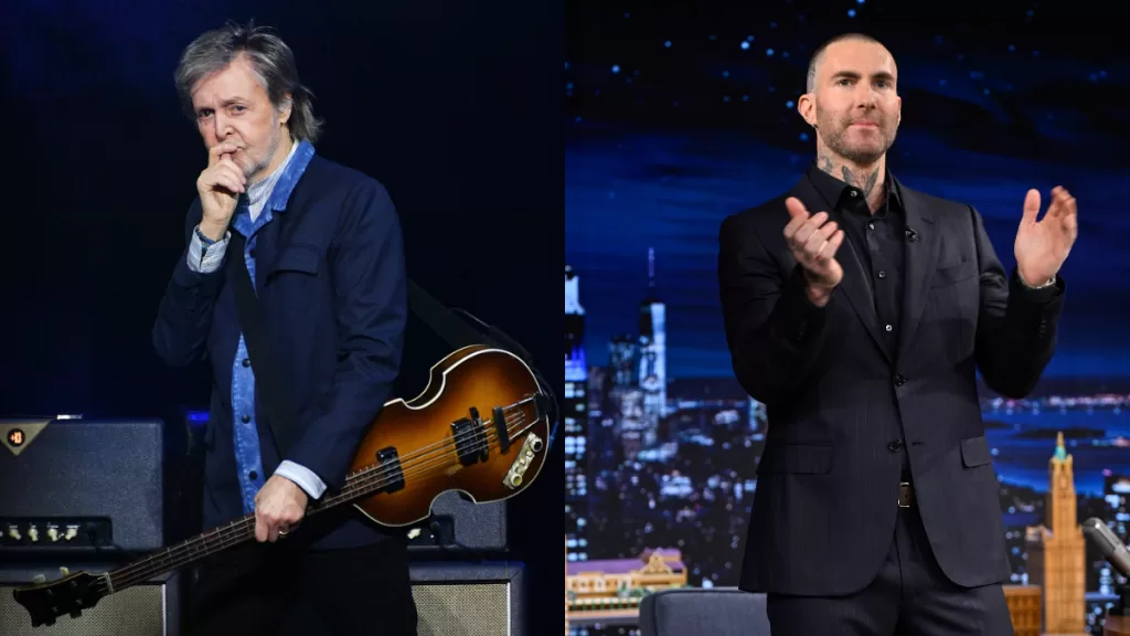 Paul McCartney Maroon 5