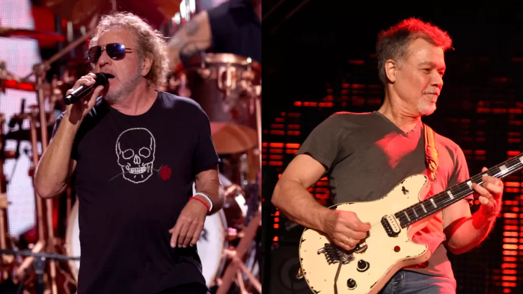 Sammy Hagar Eddie Van Halen