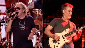 Sammy Hagar Eddie Van Halen