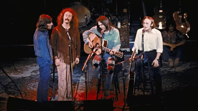 Crosby Stills Nash Young 1970 Fillmore Web