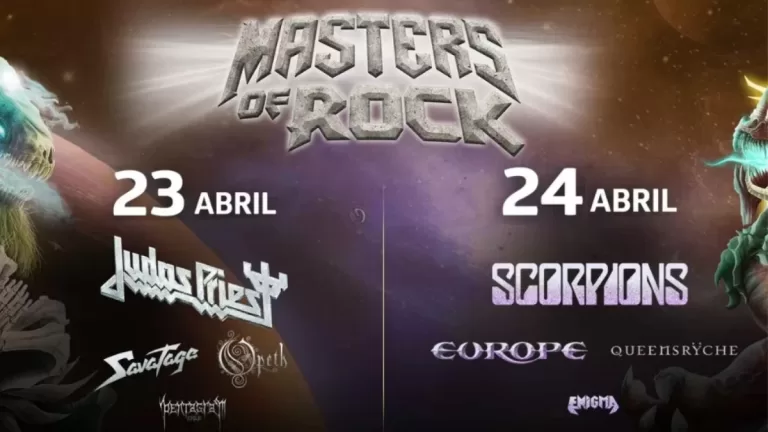Masters Of Rock 2025 Por Dia Web