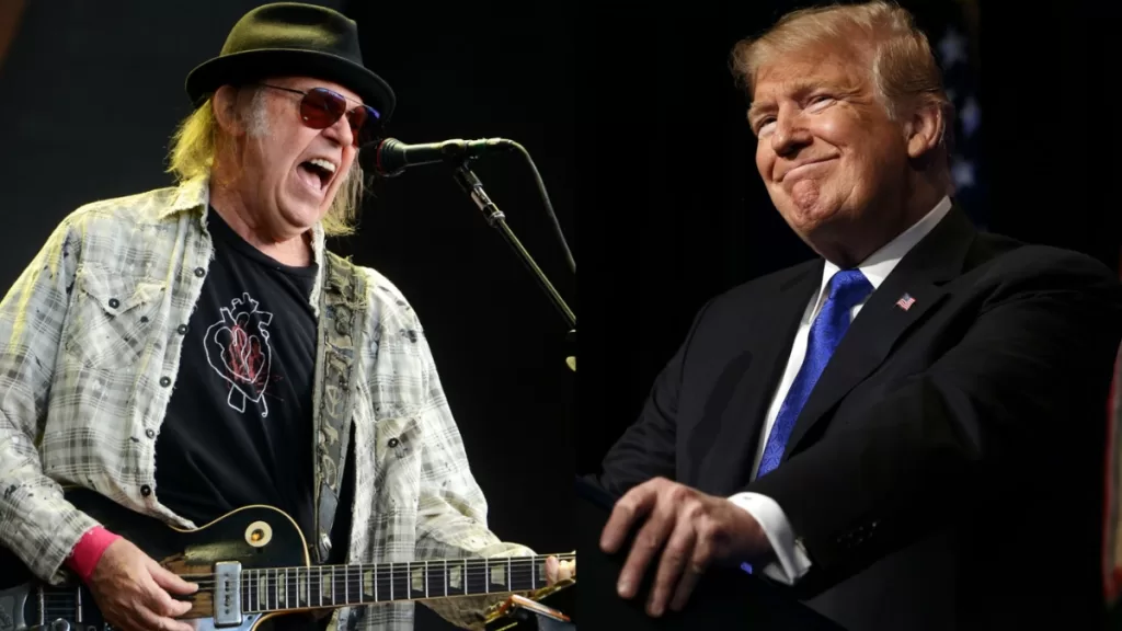 Neil Young Donald Trump 2025 Web