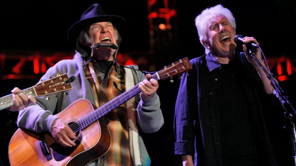 Neil Young Graham Nash Bridge School Web