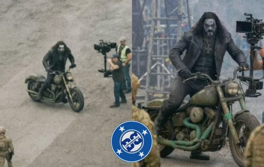 Set Photos Of Jason Momoa As Lobo On The Set Of Supergirl V0 O4n63aarn1ve1