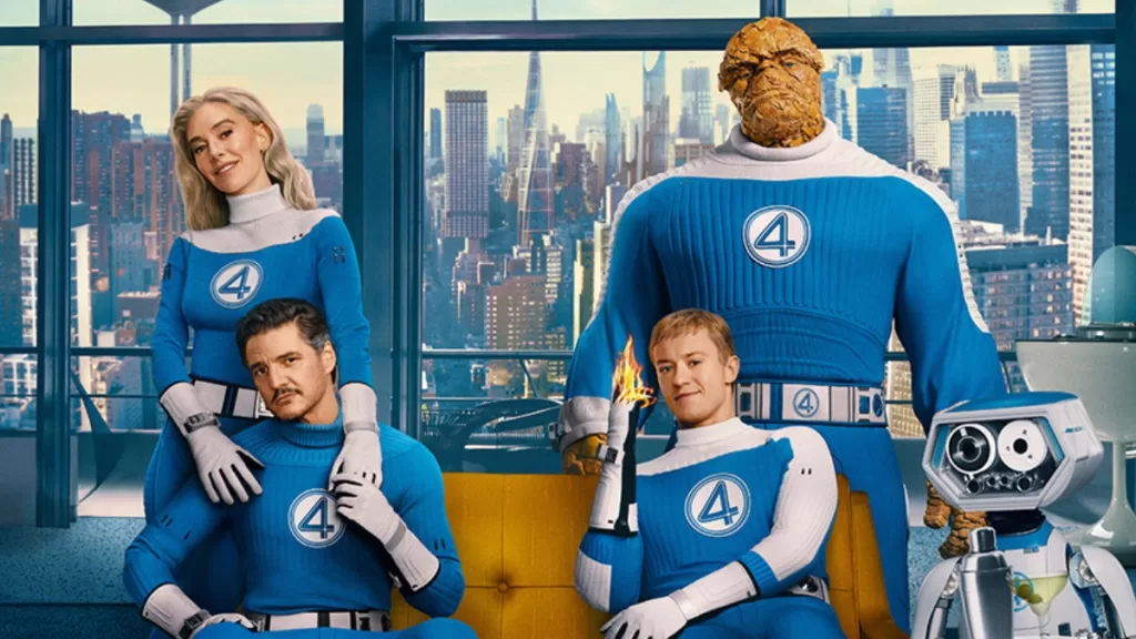 The Fantastic Four First Steps Poster Web