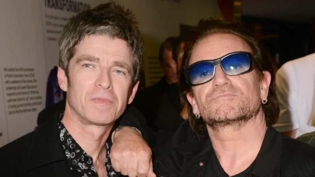 Bono Noel Gallagher Oasis