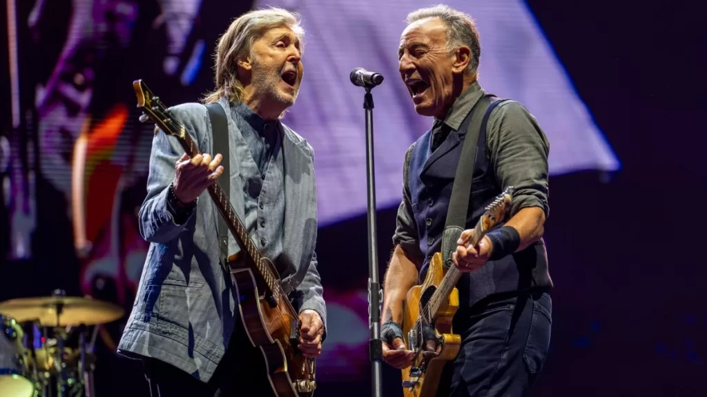 Bruce Springsteen Paul Mccartney 2025 Web