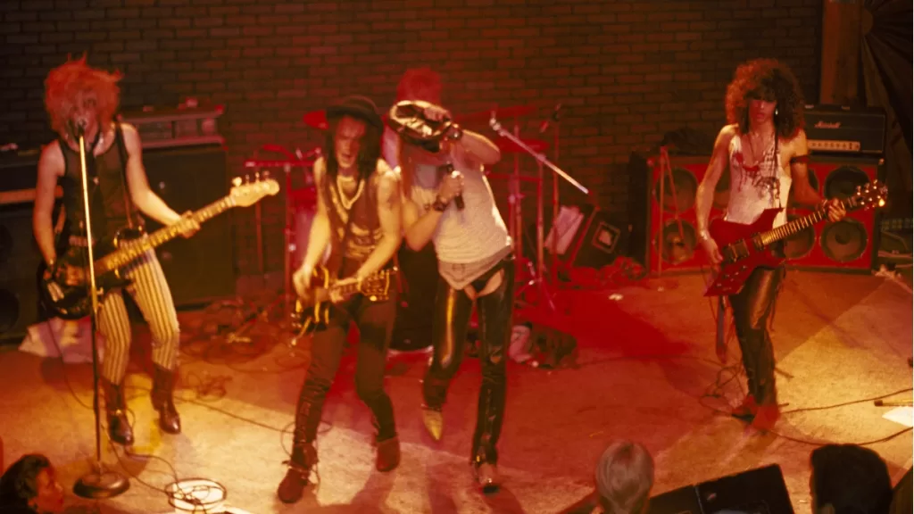 Guns N Roses 1985 Primer Show Getty Web