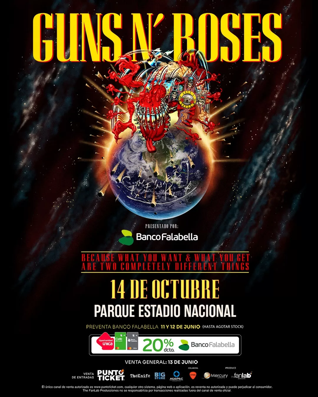 Guns N Roses Chile 2025