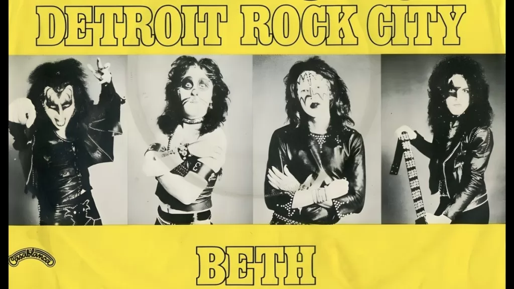 Kiss Detroit Rock City Beth Web