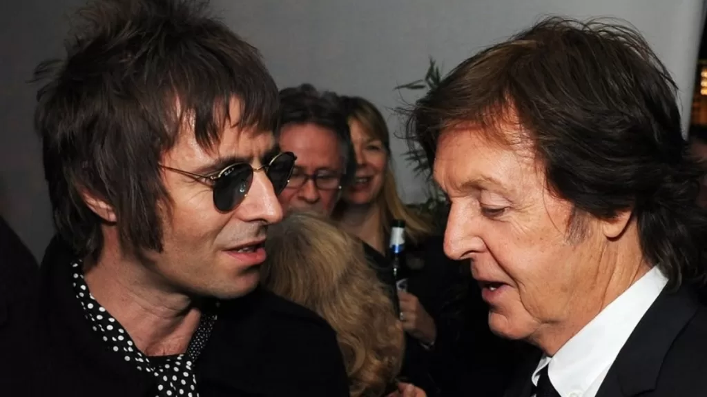 Liam Gallagher Paul Mccartney Web