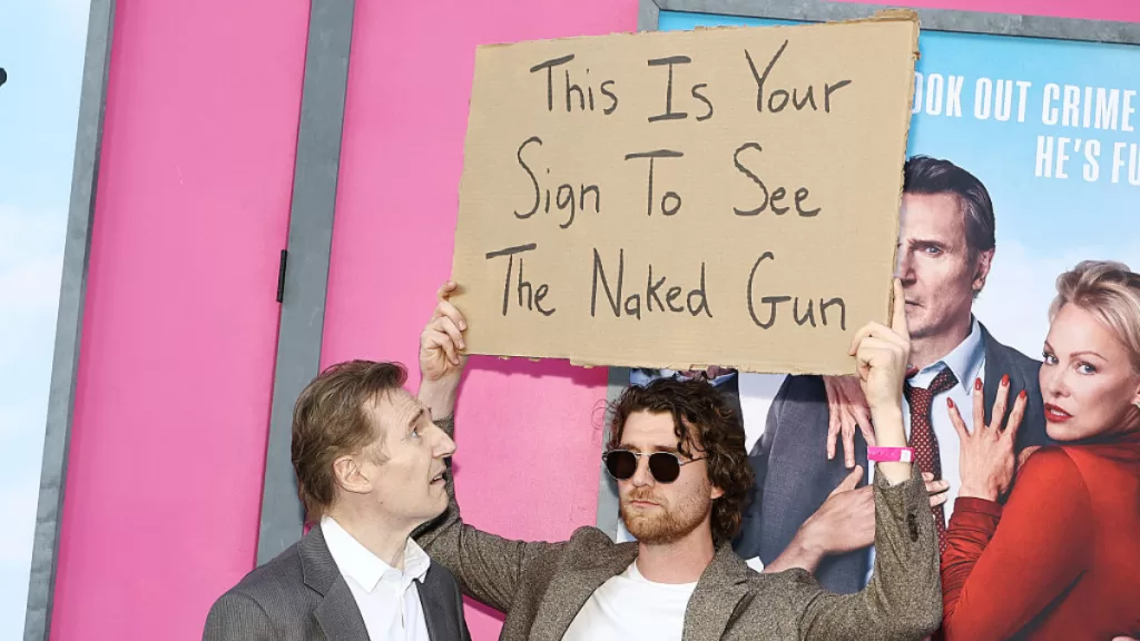 Liam neeson naked gun