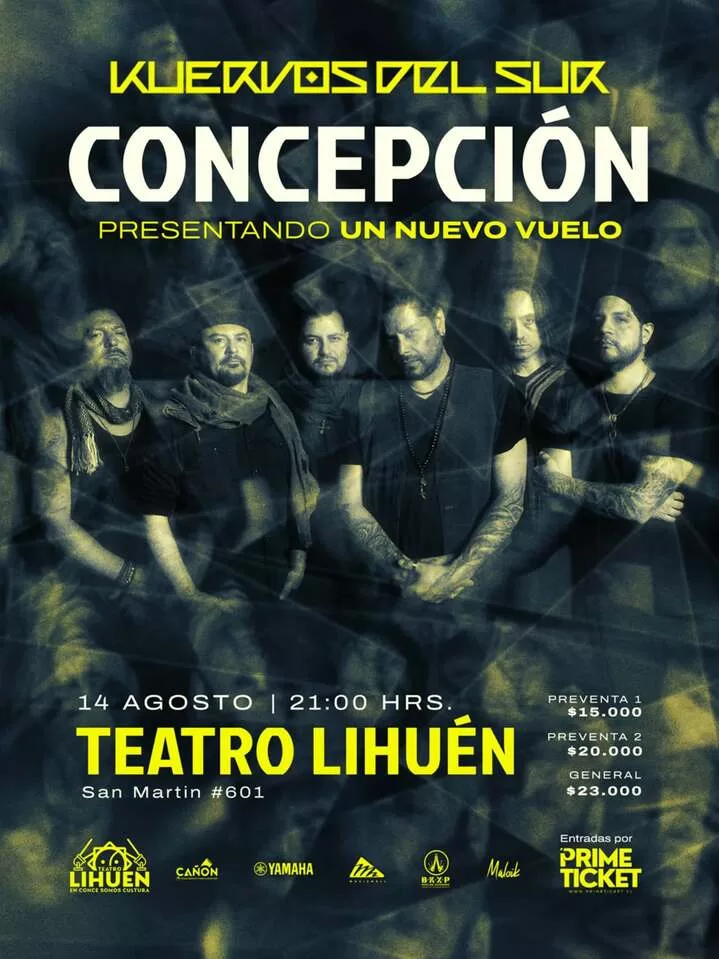 Kuervos Del Sur   Nuevo Vuelo Concepción_719x0