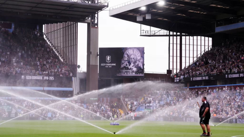 Ozzy Osbourne Aston Villa Premier League