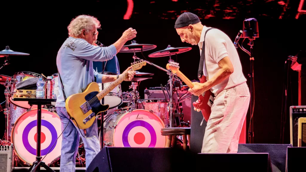 The Who Pete Townshend Roger Daltrey