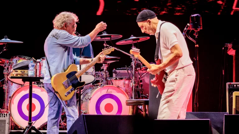 The Who Pete Townshend Roger Daltrey