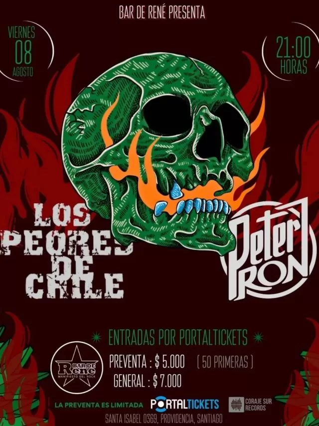 Los Peores De Chile Y Peter Ron Juntos En El Bar De Rene 640x854