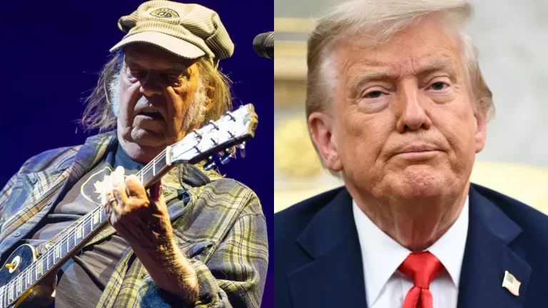 Neil Young Donald Trump 2025 Web