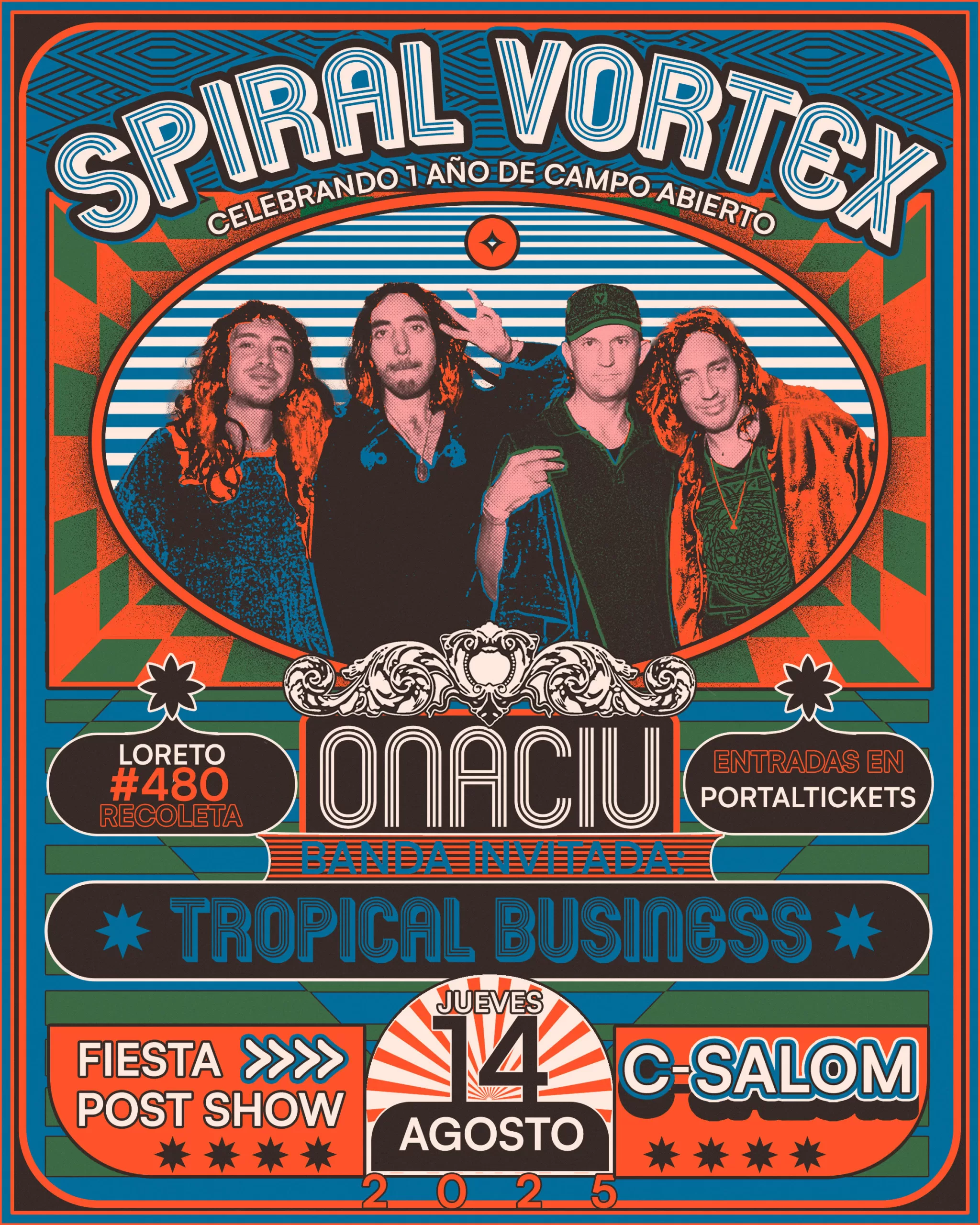 spiral vortex lanzamiento