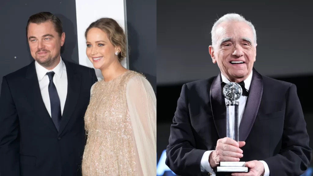 Leonardo DiCaprio Jennifer Lawrence Martin Scorsese