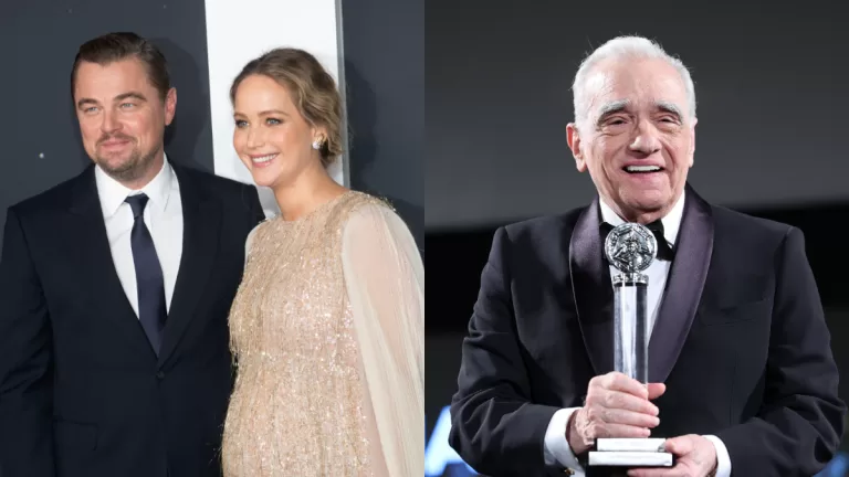 Leonardo DiCaprio Jennifer Lawrence Martin Scorsese