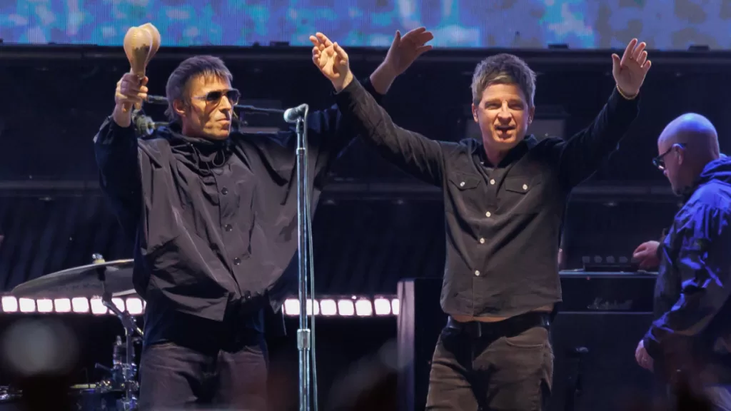 Oasis Noel Gallagher Liam