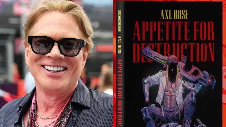 Axl Rose Novela Grafica