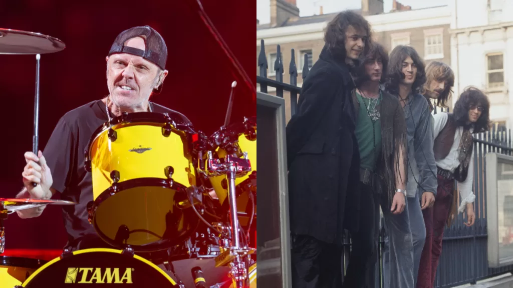 Lars Ulrich Deep Purple