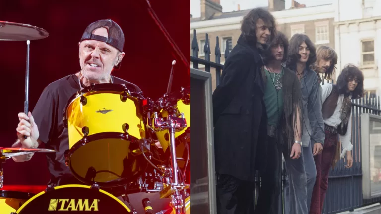 Lars Ulrich Deep Purple