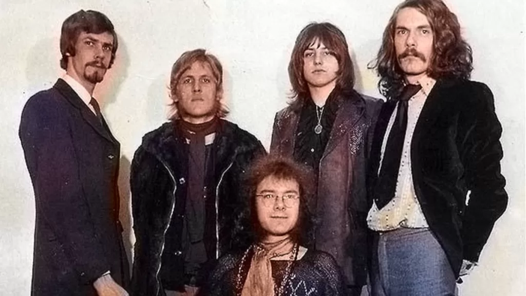 King Crimson 1970 Color Web