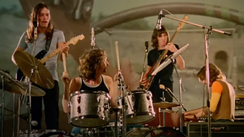 Pink Floyd Pompeii Web