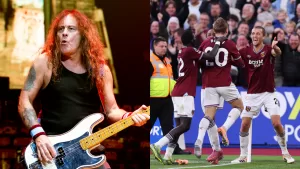 Iron Maiden West Ham United Steve Harris
