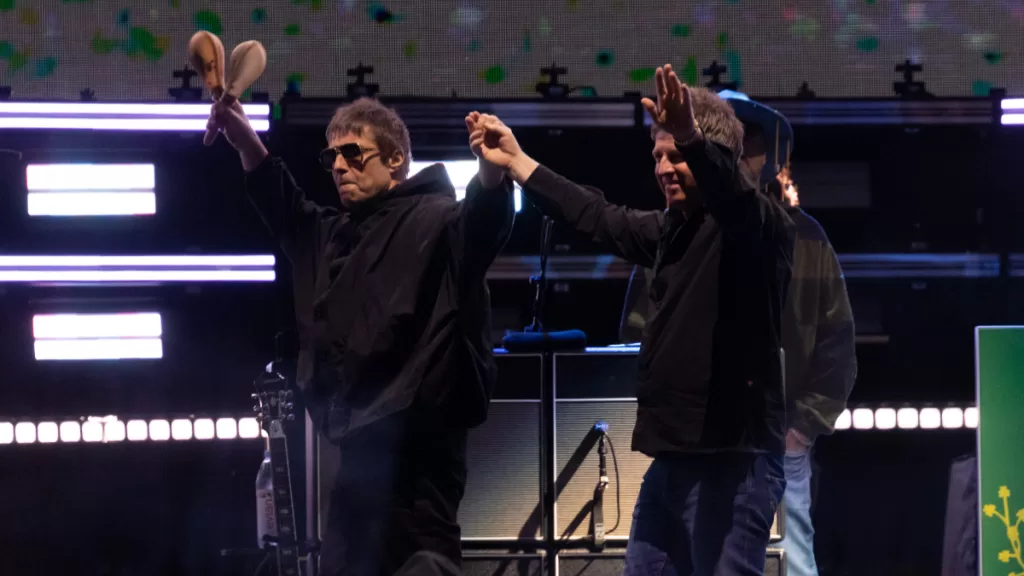 Oasis Liam Noel Alex James De Blur
