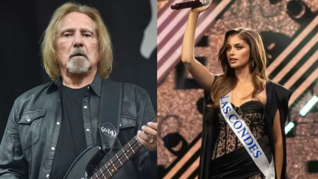 Geezer Butler, Ignacia Fernández. Miss Mundo Chile 2025