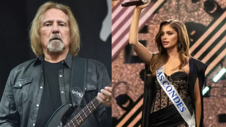 Geezer Butler, Ignacia Fernández. Miss Mundo Chile 2025