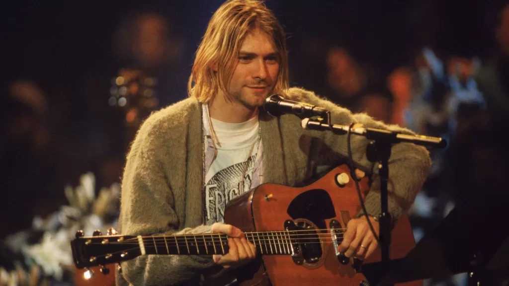 Kurt Cobain 1993 Unplugged Getty Web