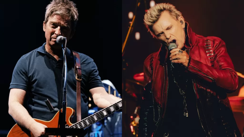 Noel Gallagher Billy Idol Web