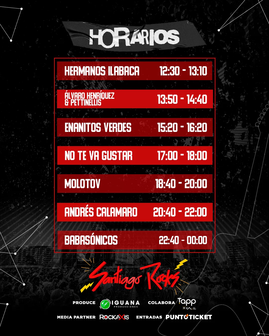 HORARIOS