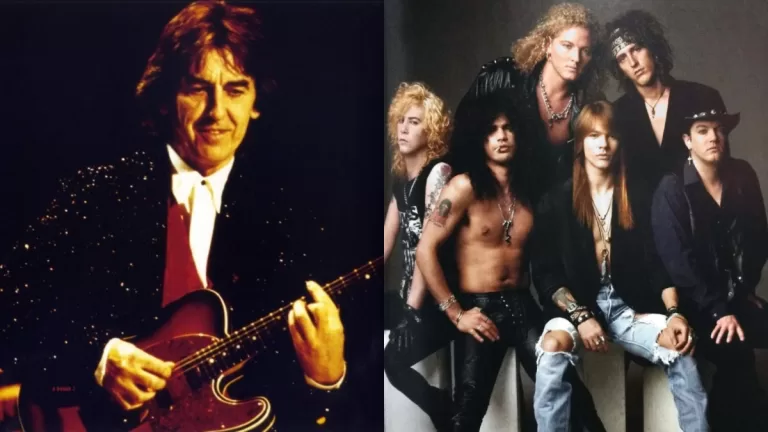 George Harrison Guns N Roses Web