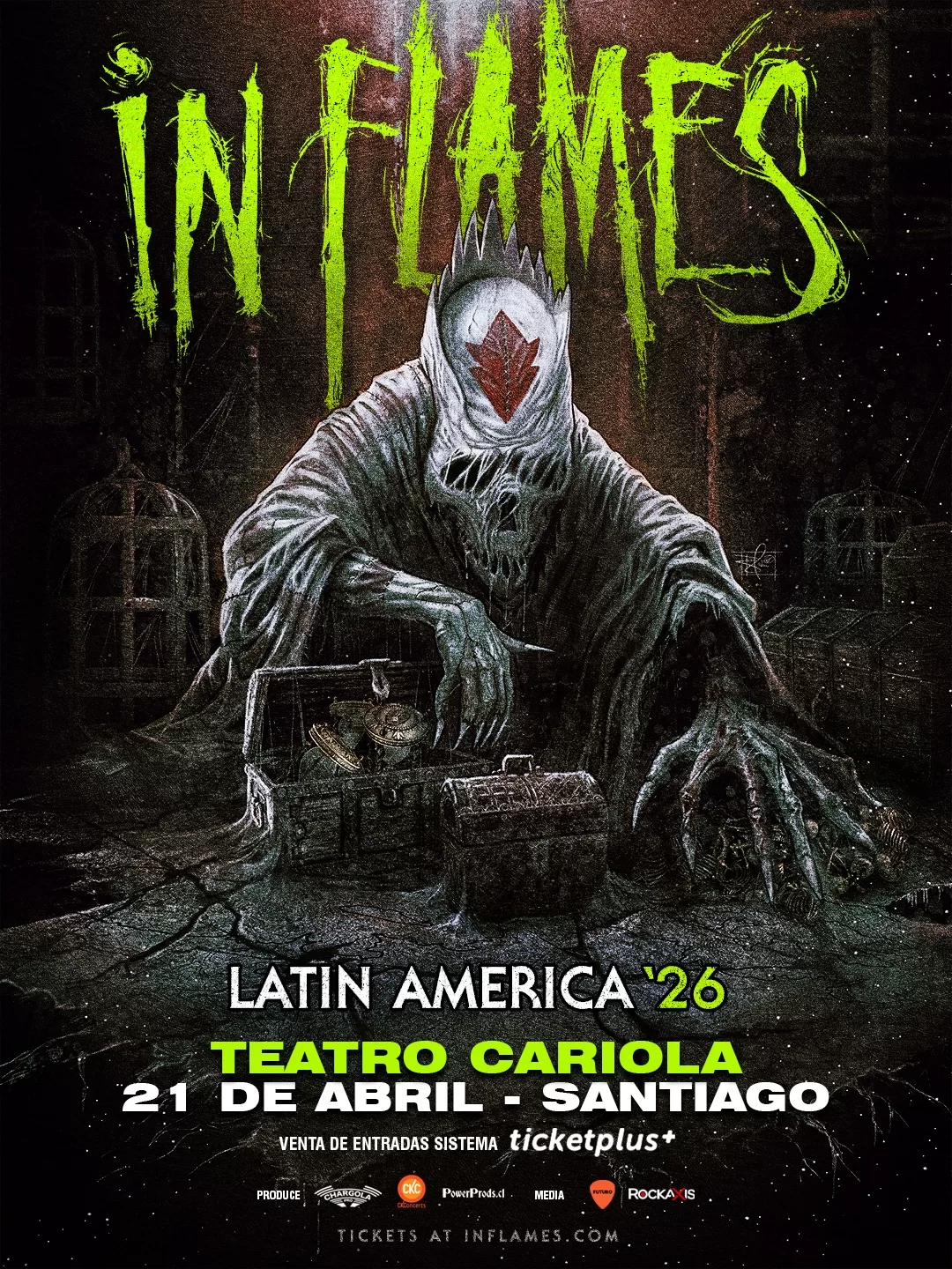 In Flames Chile 2026