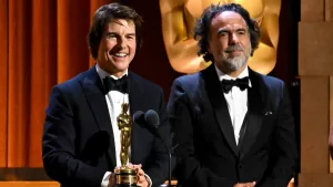Tom Cruise Alejandro G Iñarritu 2025 Getty Web