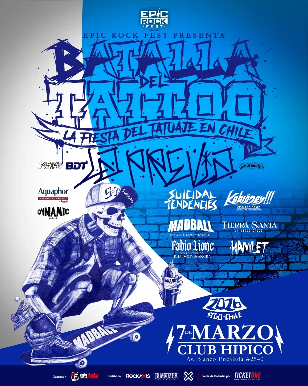 Batalla Del Tattoo Epic Rock Fest