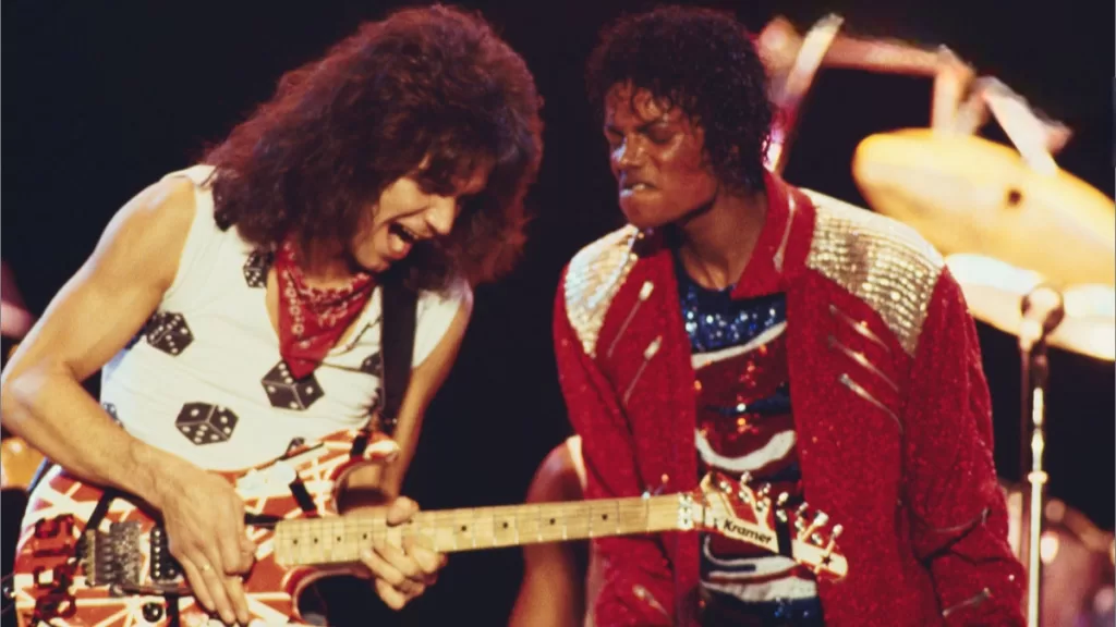 Eddie Van Halen Michael Jackson Web