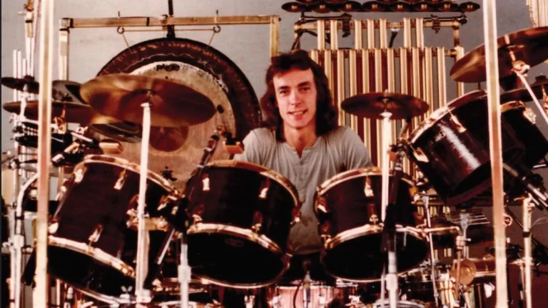 Neil Peart 1980 Bateria Web