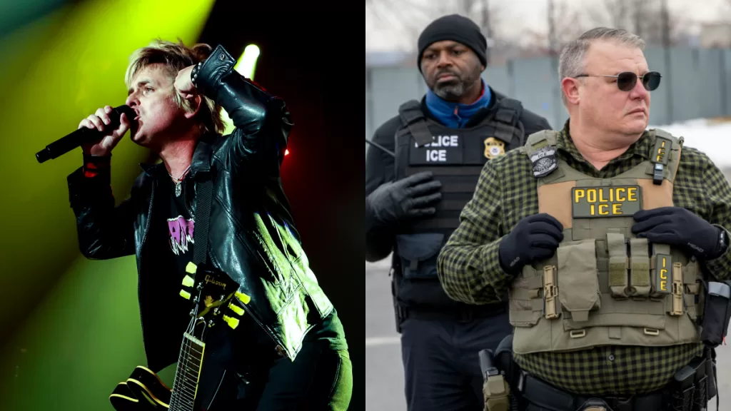 Billie Joe Armstrong Green Day ICE