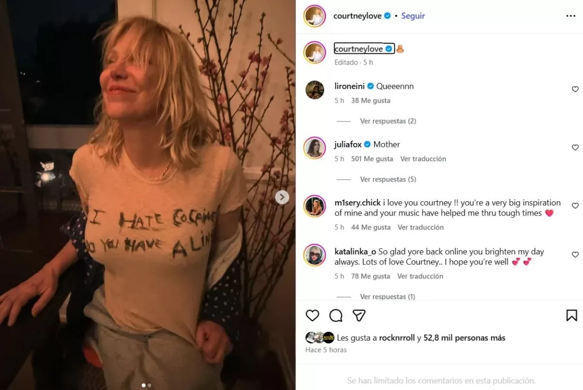 Courtney Love Instagram